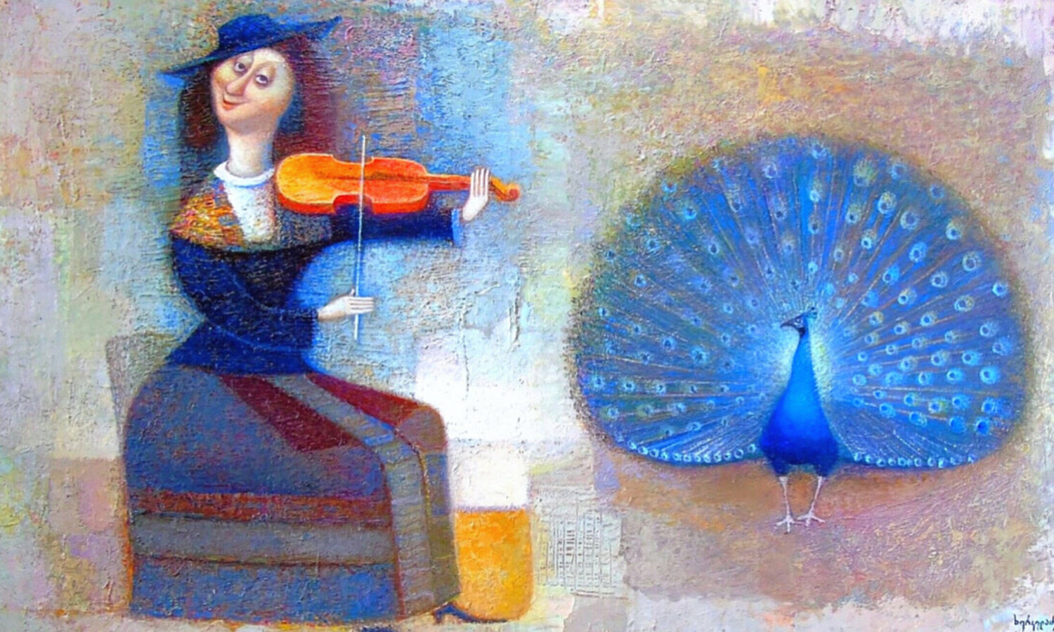 Картины эмзар хабулиани